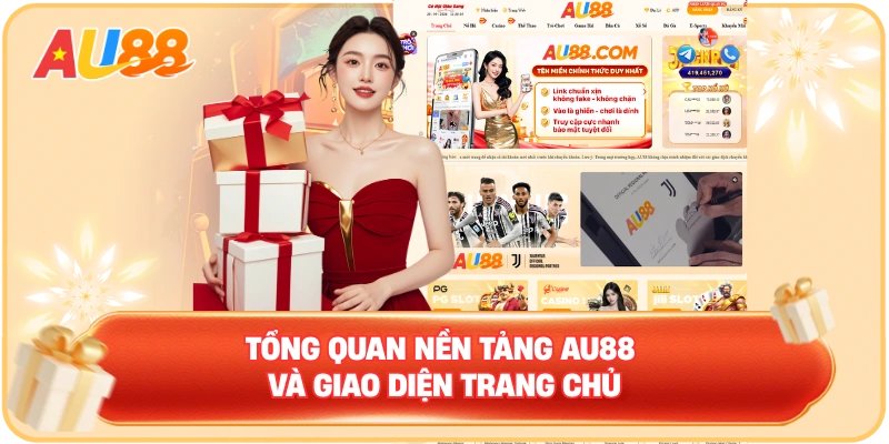 Tổng quan nền tảng AU88 và giao diện Trang chủ AU88.COM năm 2026